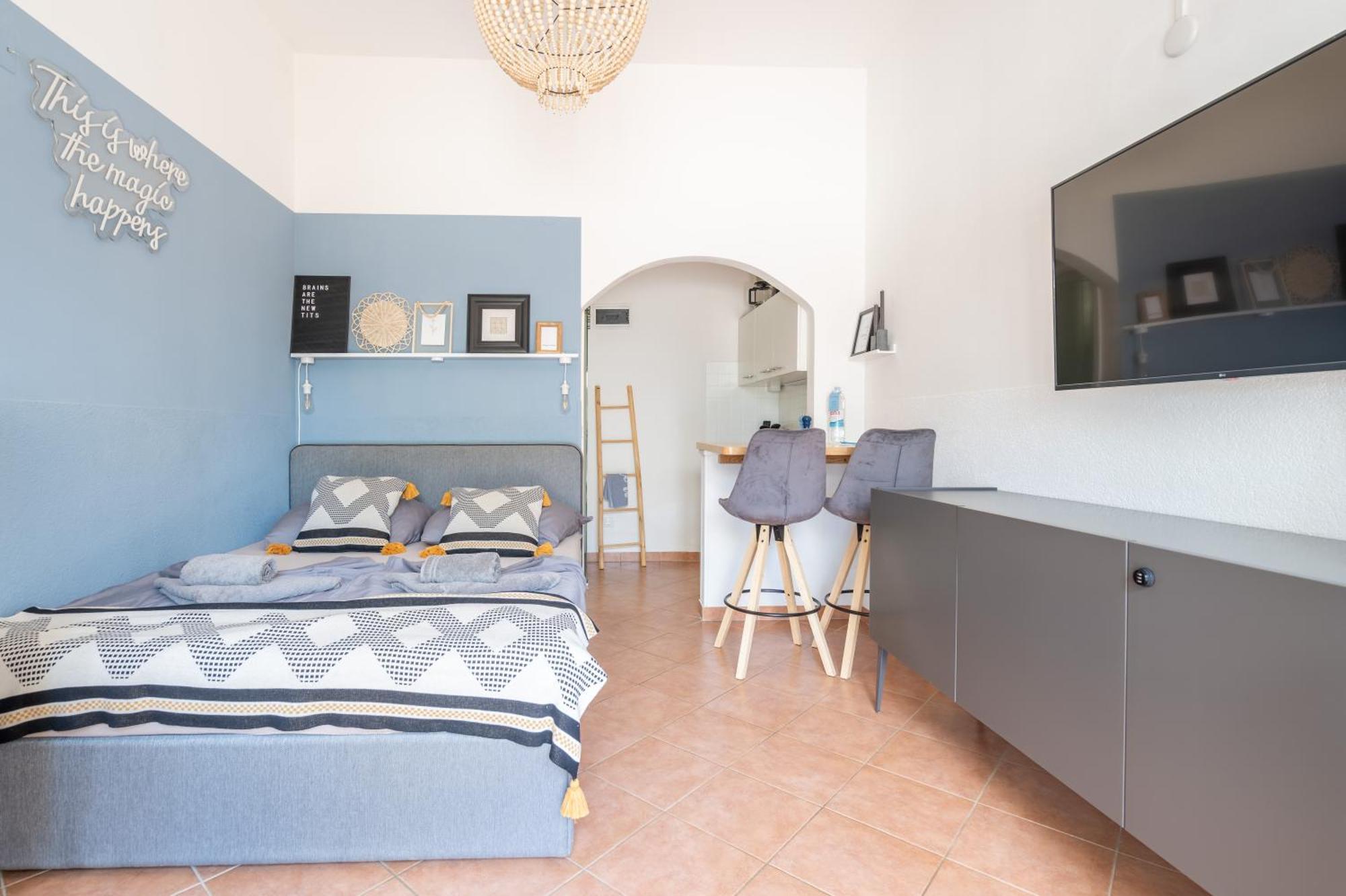 App Akumal-25M Zum Meer, Privatparkplatz, 50 Zoll Smart Tv, Sat Medulin Exterior photo